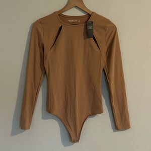 Abercrombie Nude Bodysuit